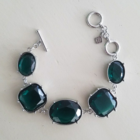 Banana Republic Jewelry - Banana Republic Emerald Bracelet